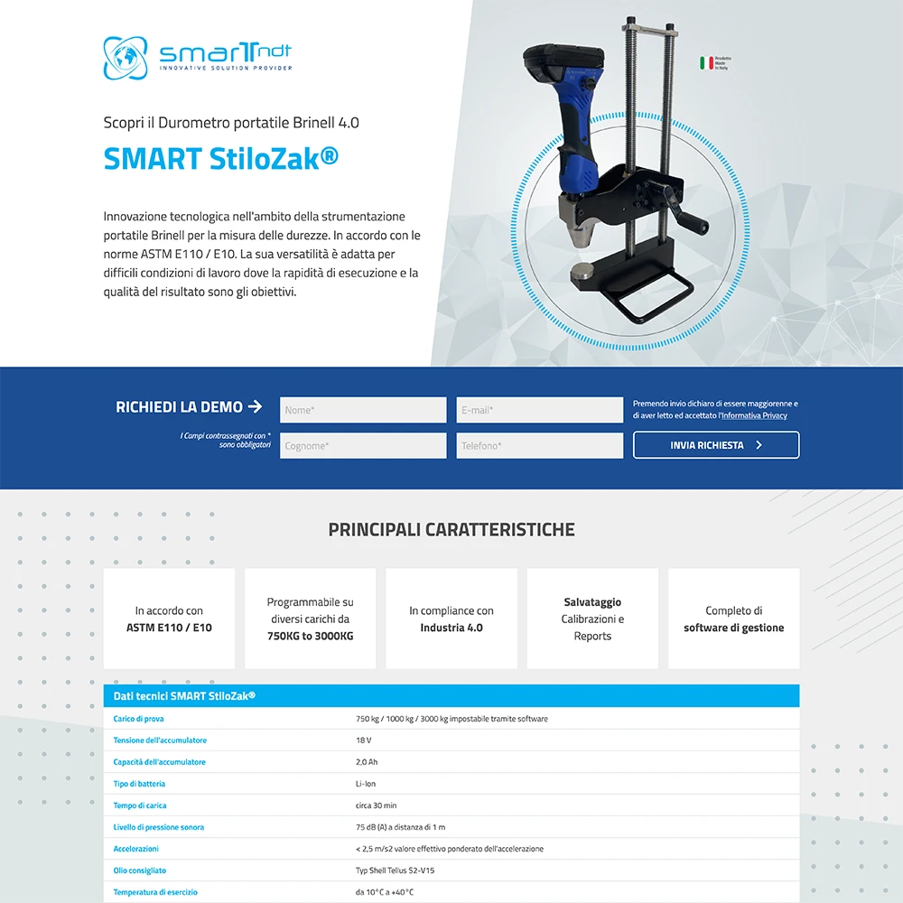 Smart Stilozak Landing